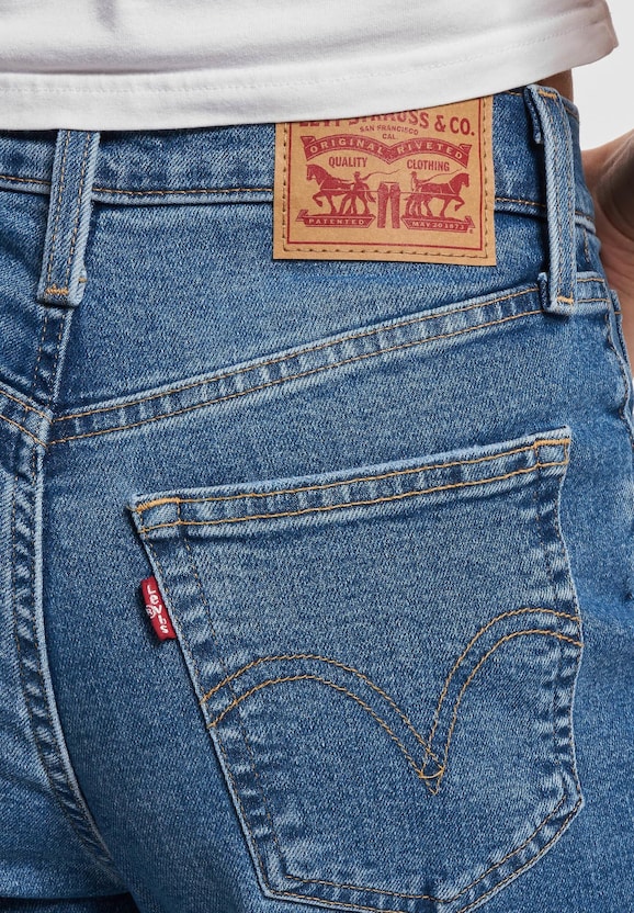 Levi's High Waisted Mom Jeans-4