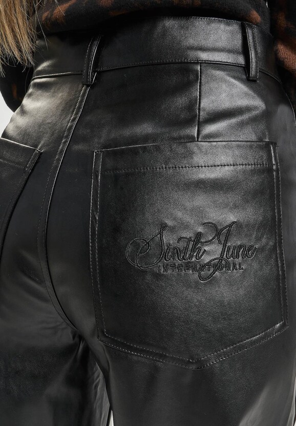 Straight Vegan Leather-2