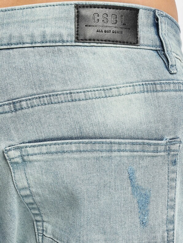 C&S Paneled Denim Pants-3