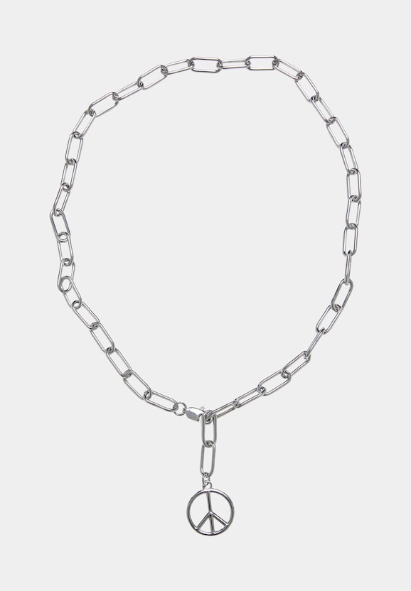 Y Chain Peace Pendant -3