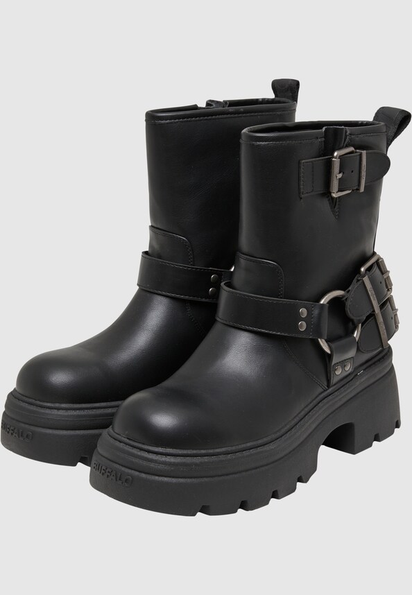 ZAVEN BOOTIE BIKER - VEGAN NAPPA-0