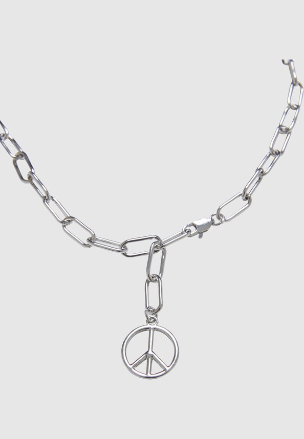 Y Chain Peace Pendant-1