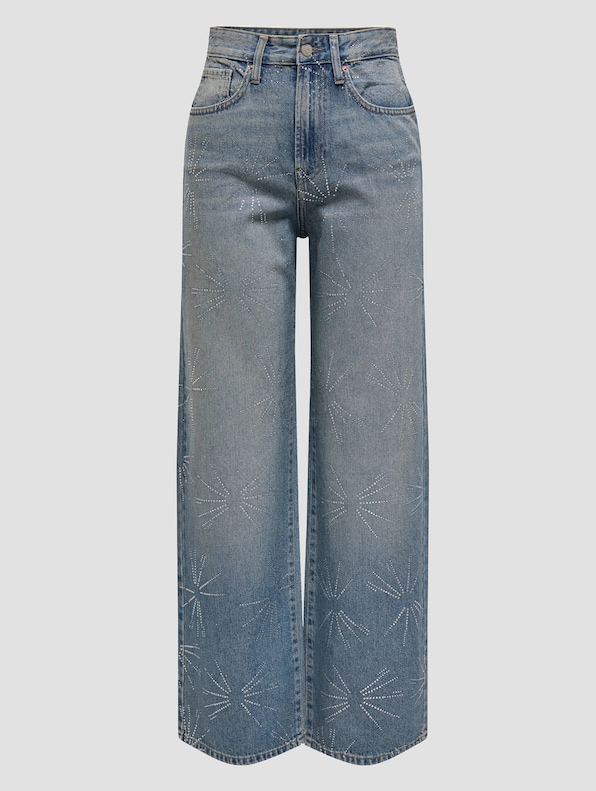 Only Hope Wide Leg High Waist Jeans-3