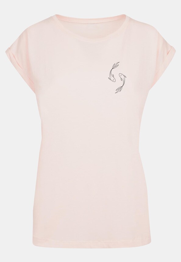 Ladies Spring -  Yin & Jang Fish T-Shirt-4