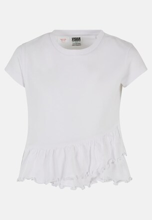 Girls Organic Volant Tee