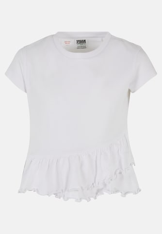Girls Organic Volant Tee