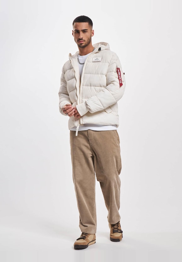Alpha Industries Hooded Puffer Jacket-9