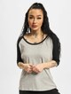 Ladies 3/4 Contrast Raglan-2