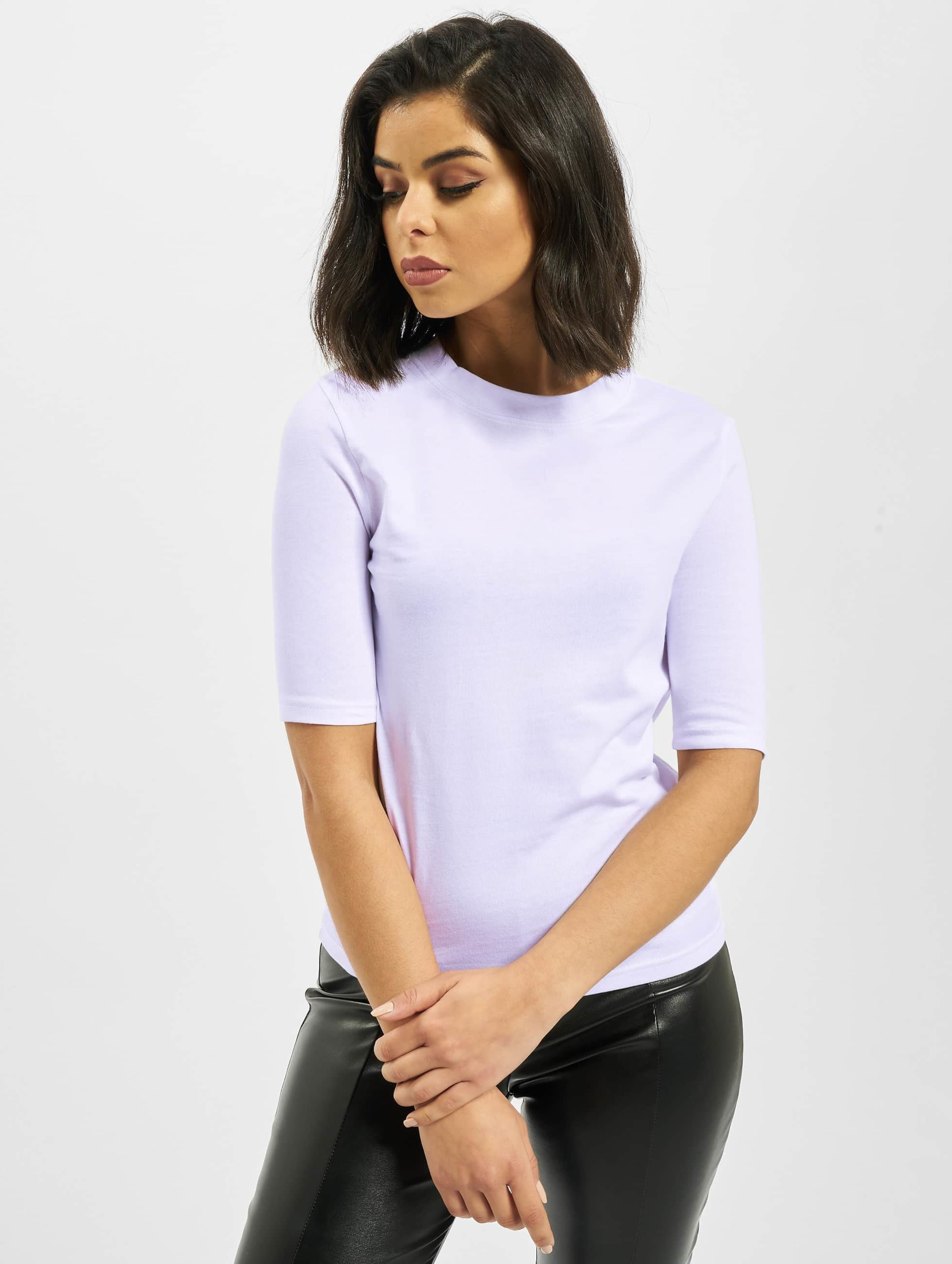 DEF Raisa T-Shirt Vrouwen op kleur violet, Maat XS