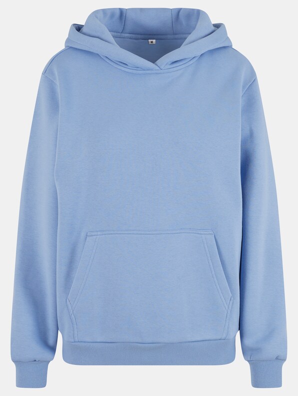 Build Your Brand Ladies Fluffy Hoody-4