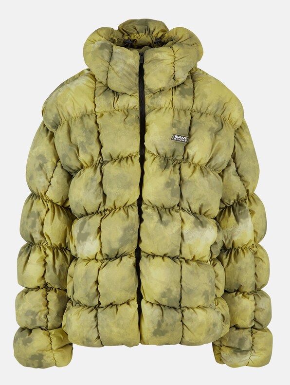 Karl Kani Sport Patch Square Quilted Puffer Jackets-3