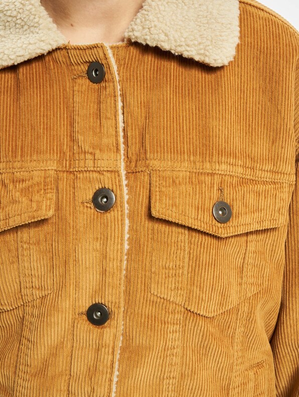 Ladies Oversize Sherpa Corduroy-3