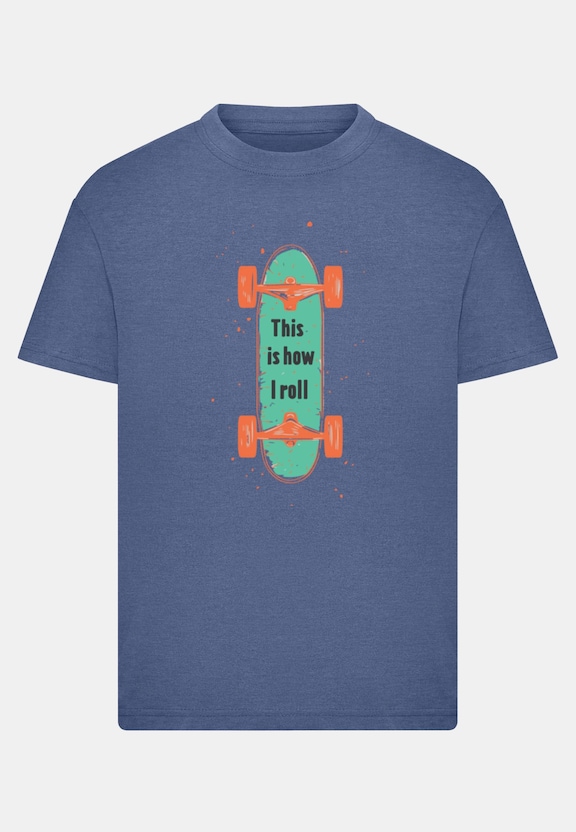 Kids I Roll -  Basic T-Shirt-2