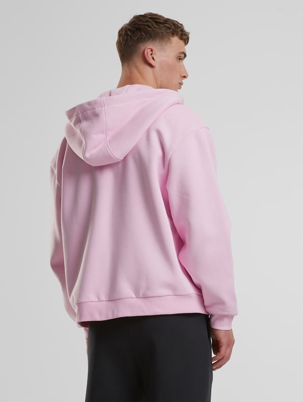 Urban Classics Fluffy Zip Hoodies-1