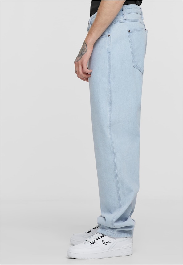 KMI-PL051-090-12 KK Small Signature Baggy Five Pocket Denim-2