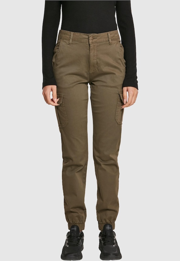 Ladies High Waist Cargo-4