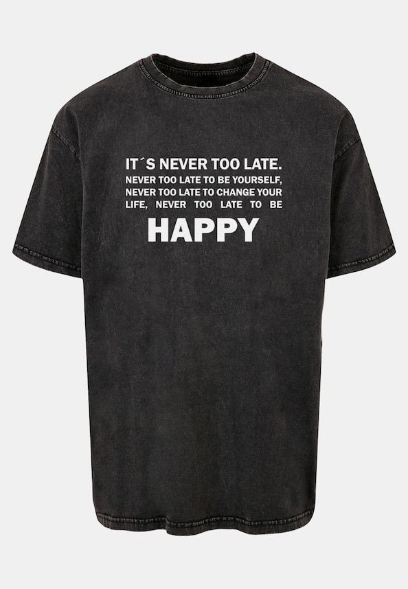 Never Too Late Acid Washed Heavy Oversized Tee-4