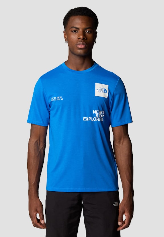 The North Face Mountain Foundation Coordinates T-Shirts-0