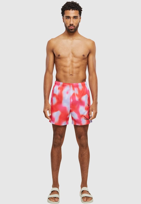 KM241-051-2 Karl Kani Signature Blurred Board Shorts-2