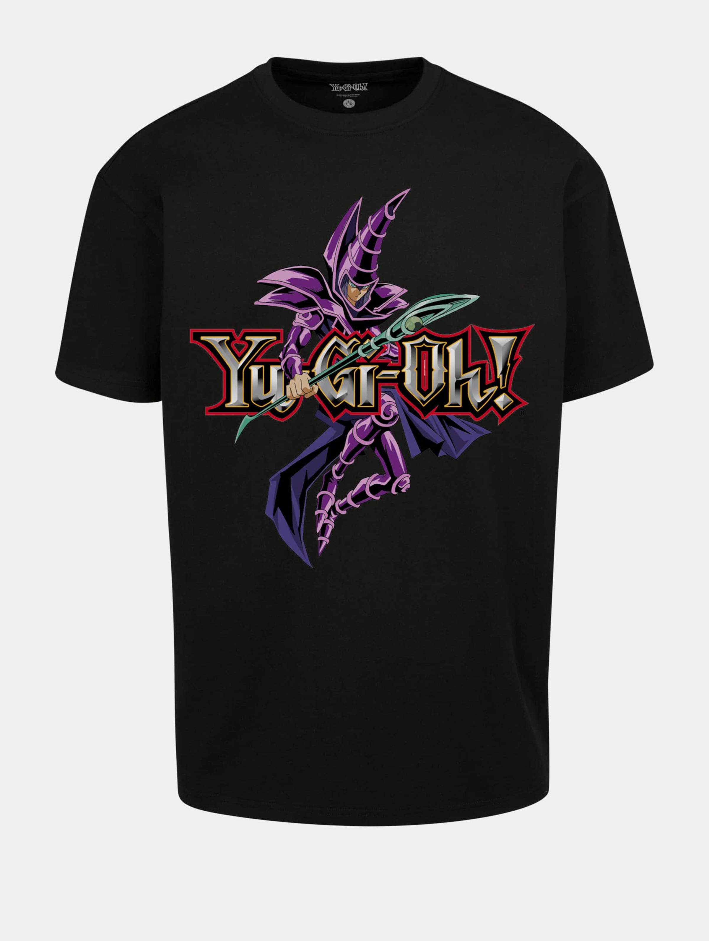 Mister Tee YuGiOh! - Yu-Ghi-Oh Dark Magician Heavy Oversize Heren T-shirt - 5XL - Zwart