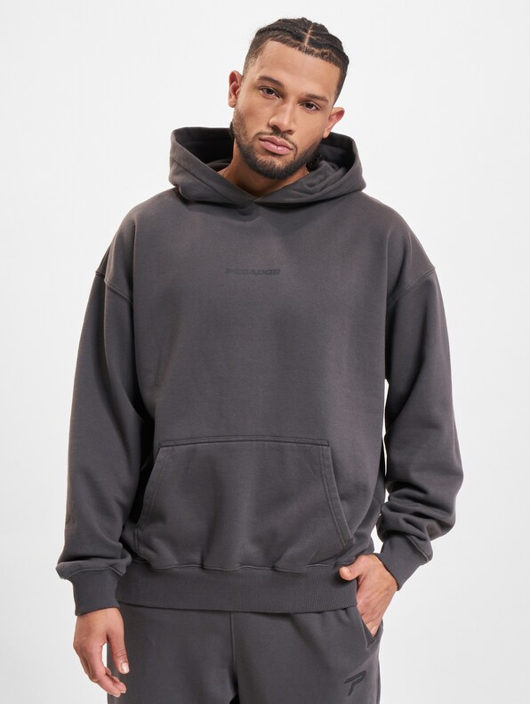 PEGADOR Colne Logo Oversized Hoodies-2