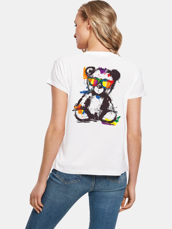 Ladies Love Teddy Tee-1