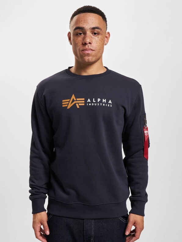 Alpha Industries Alpha Label Sweatshirt Rep-2