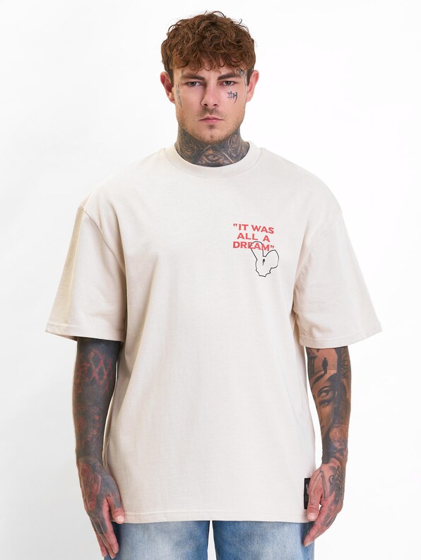 Who Shot Ya? OldDream Oversized T-Shirt-1