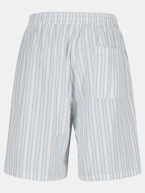 Oversized Striped Short Pants-5
