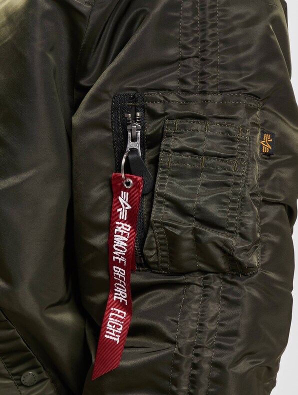 Alpha Industries MA-1 OS Puckered Bomberjacke-5