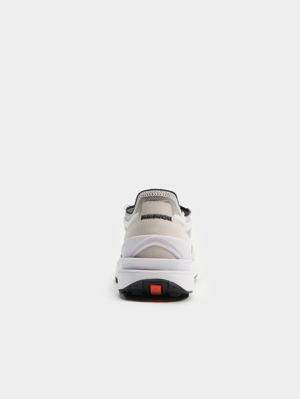 Nike Waffle One Sneakers White/White/Black Orange-5