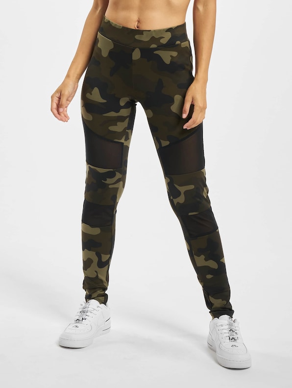 Ladies Camo Tech Mesh Leggings-2