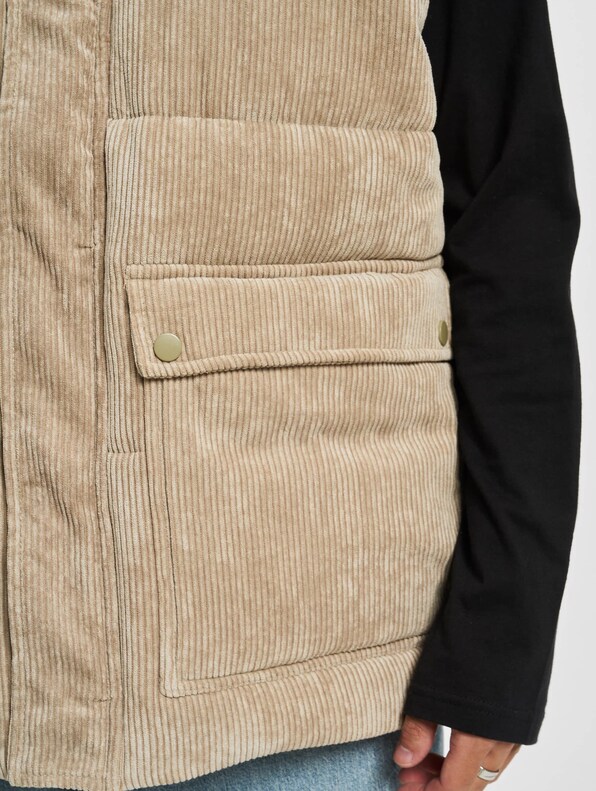 Only & Sons Cash Corduroy Vest-3