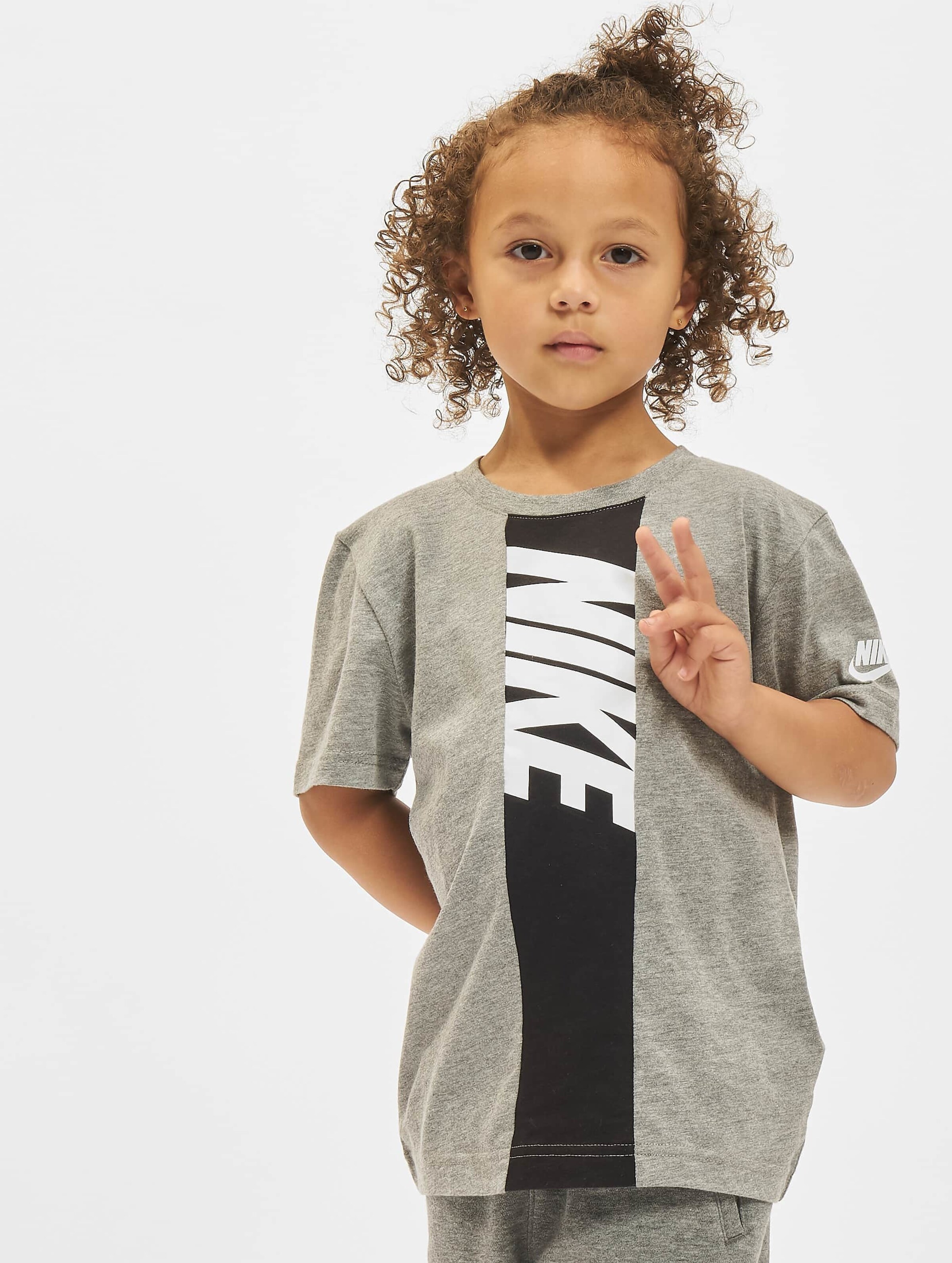 Nike Amplify T-Shirt Kinderen op kleur grijs, Maat 45_YEARS