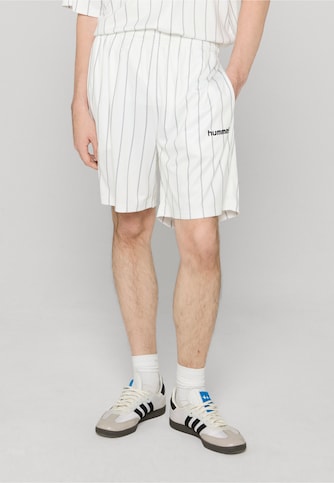 Chevron Pinstripe Shorts