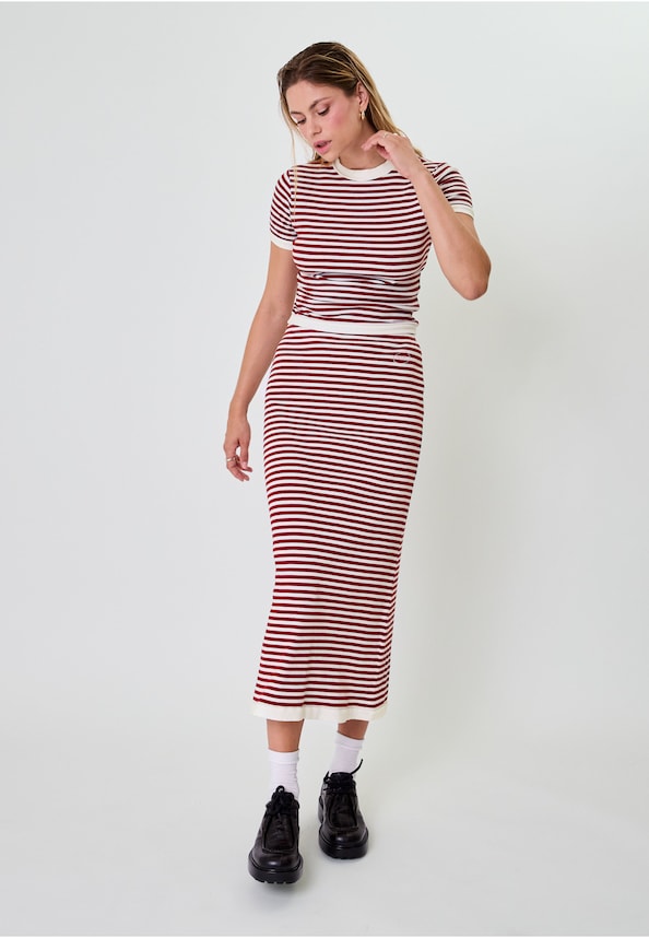 Nuala Striped Tee-2