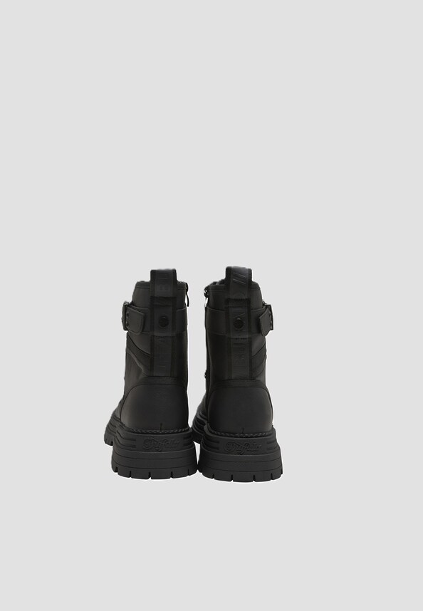 LENNOX LACE UP BIKER MID-1