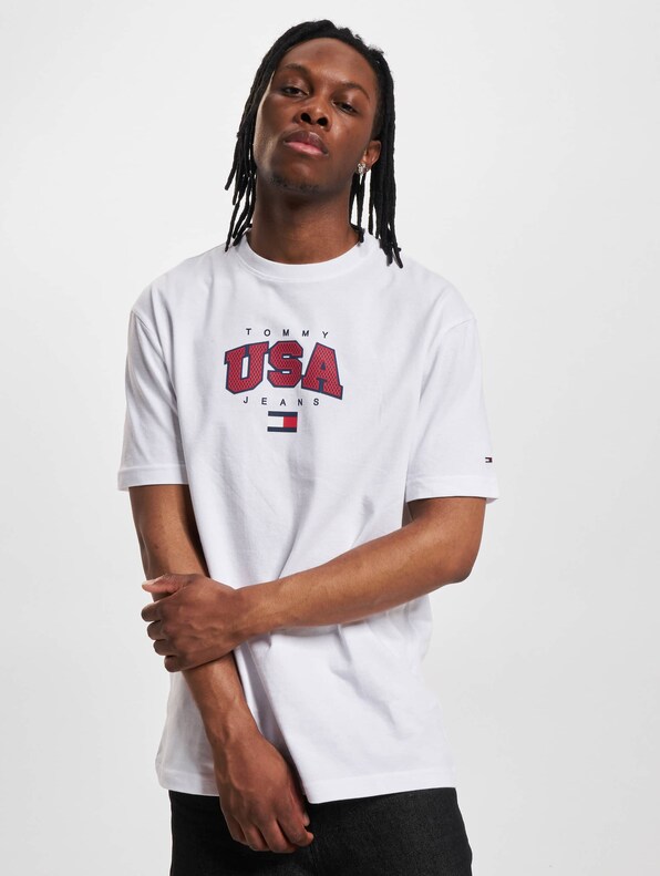 Tommy Jeans Clsc Modern Sport Usa T-Shirt-0