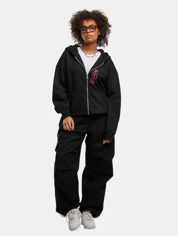 PEGADOR Skyla Oversized Sweat Zip Hoodies-3