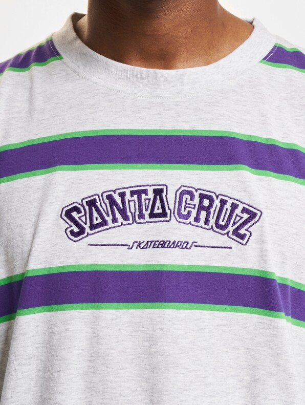 Santa Cruz Collegiate SC Stripe T-Shirt-3