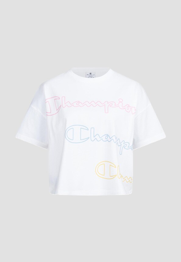 Champion Ladies Crop T-Shirt Print-0