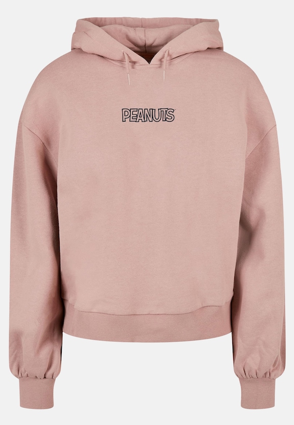 Merchcode Ladies Peanuts - Logo Organic Oversized Hoody-4
