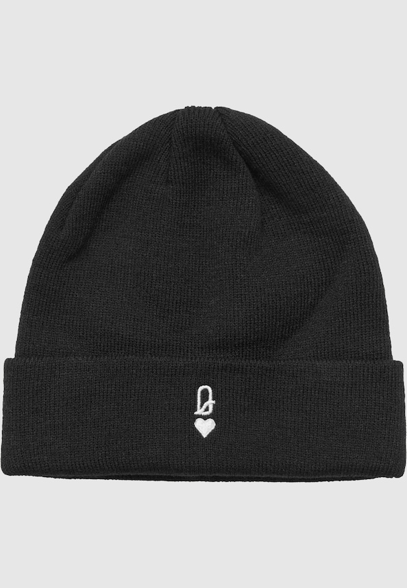 Queen Card Heavy Knit Beanie-0