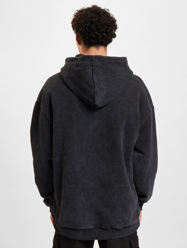 Sense Goth Print Hoodie Washed-1