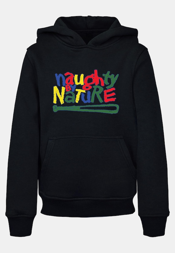 Kids Naughty By Nature - Logo Color Basic Hoody-0