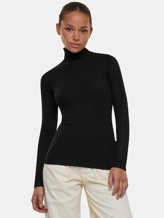 Urban Classics Ladies Knitted Turtleneck Longsleeves