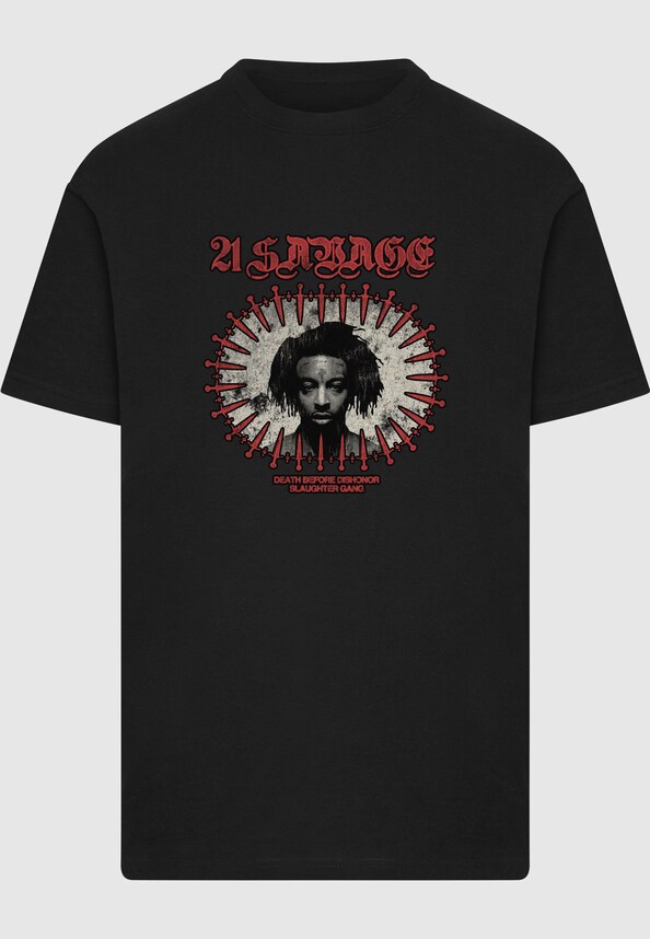21 Savage Before Dishonor Tee-2