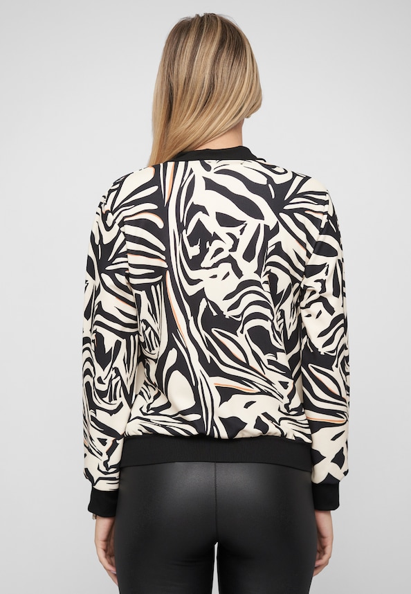 Blouson Jacket with zipper-1