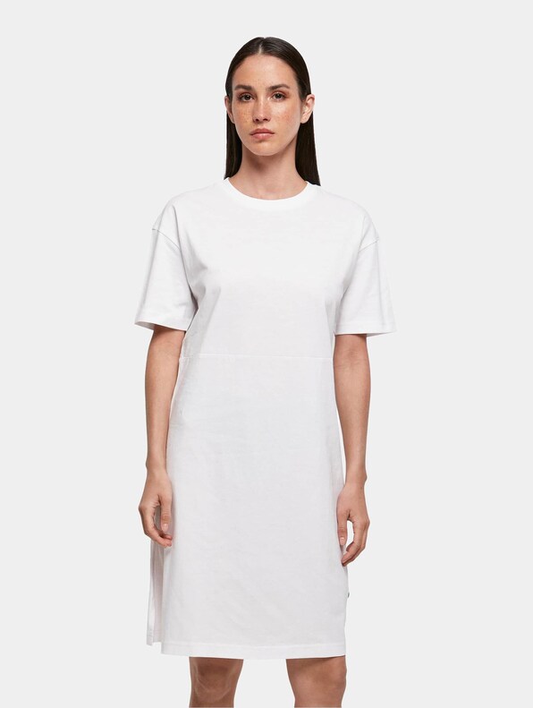 Ladies Organic Oversized Slit Tee-2