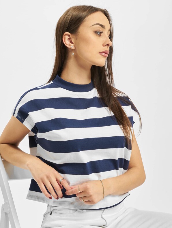 Ladies Stripe Short-0